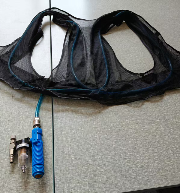 Colete de resfriamento de tubo Vortex Senjoy com compressor de ar para metalurgia, forjamento, estaleiro, soldagem, petróleo, caldeira, fábrica, jateamento de areia