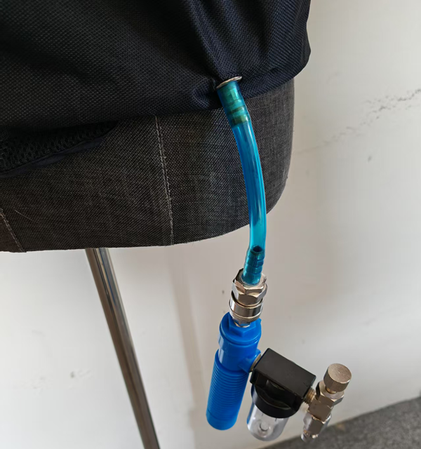 Colete de resfriamento de tubo Vortex Senjoy com compressor de ar para metalurgia, forjamento, estaleiro, soldagem, petróleo, caldeira, fábrica, jateamento de areia