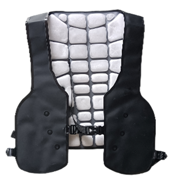 Colete de resfriamento ajustável e reutilizável Senjoy com PCM, design resistente ao calor para conforto em climas quentes