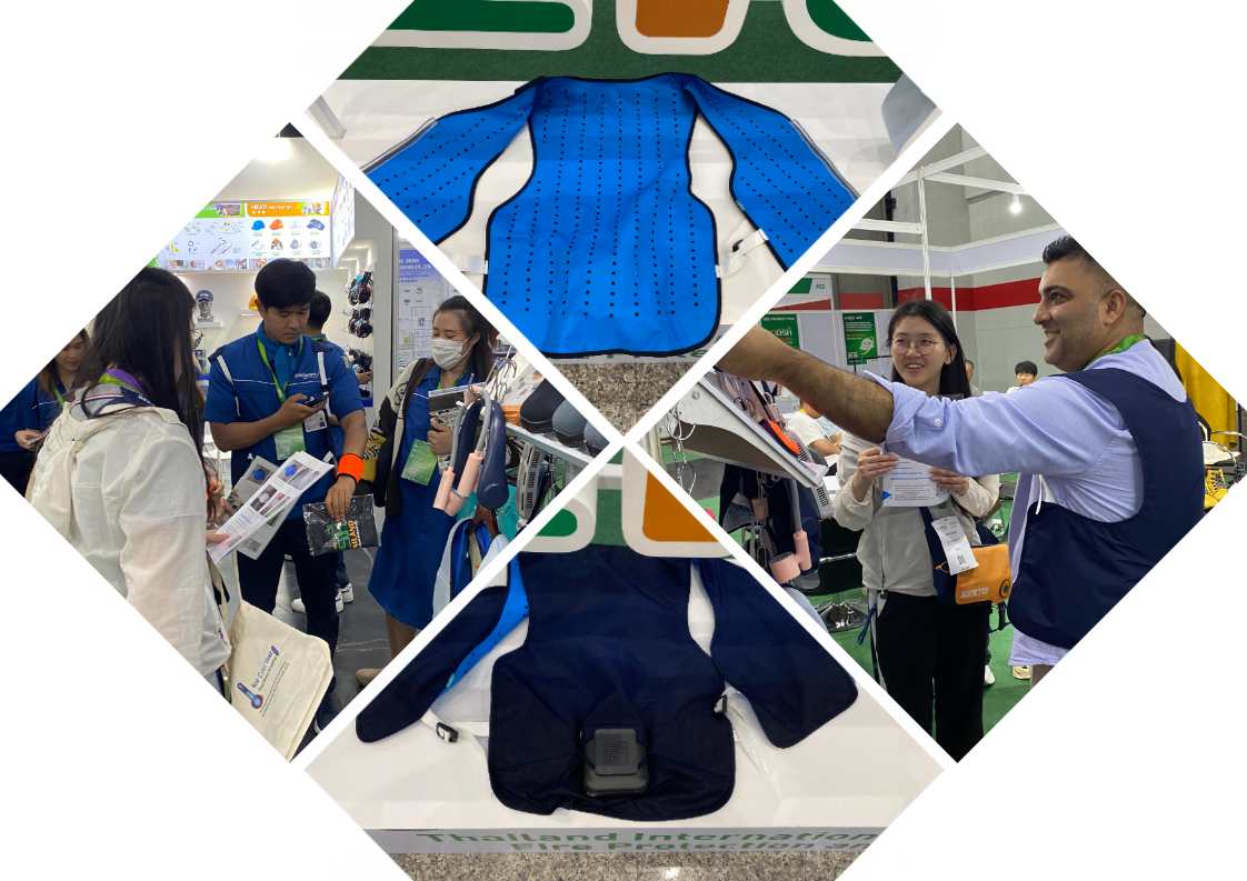 Suzhou SenJoy Cooling Clothing conclui com sucesso exposição na Thailand Safety Expo 2025